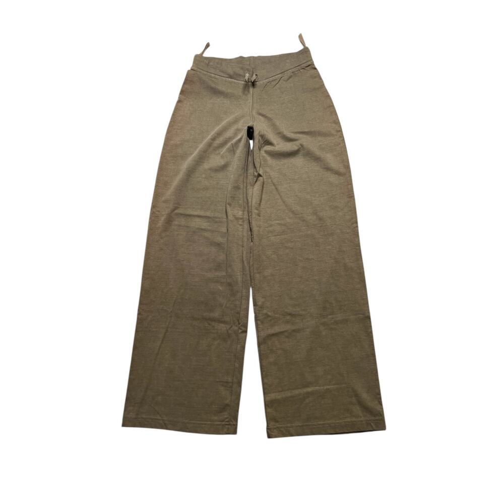 Wide leg Gaspard women pants brown‎ distress look Size XS Y2K / retro / preppy